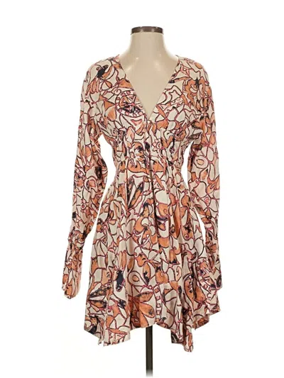 Pre-owned A.l.c Casual Dress In Orange