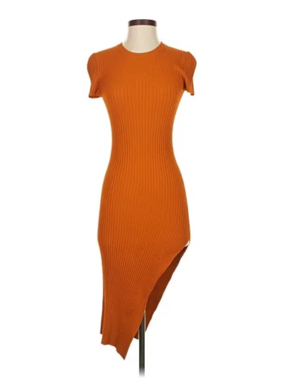Pre-owned A.l.c Casual Dress In Orange