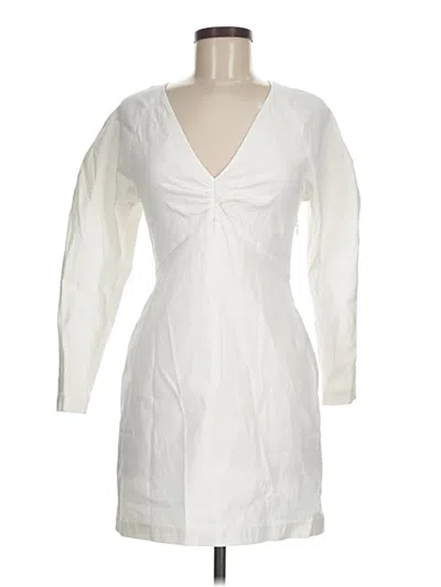 Pre-owned A.l.c Casual Dress In White