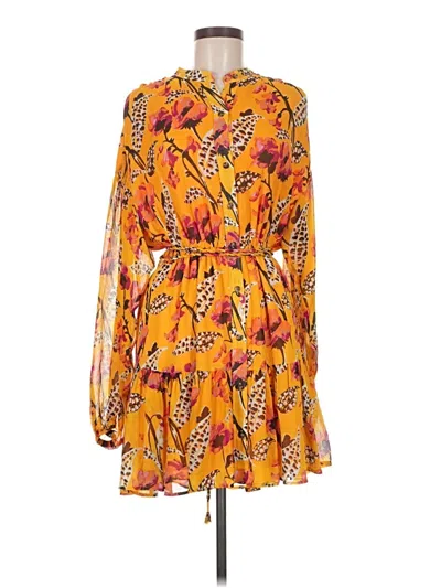 Pre-owned A.l.c Casual Dress In Yellow