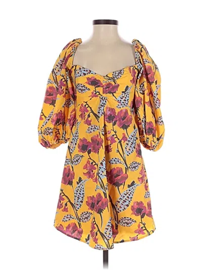 Pre-owned A.l.c Casual Dress In Yellow