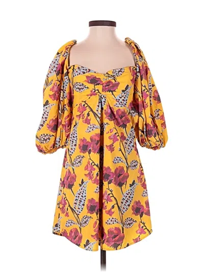 Pre-owned A.l.c Casual Dress In Yellow
