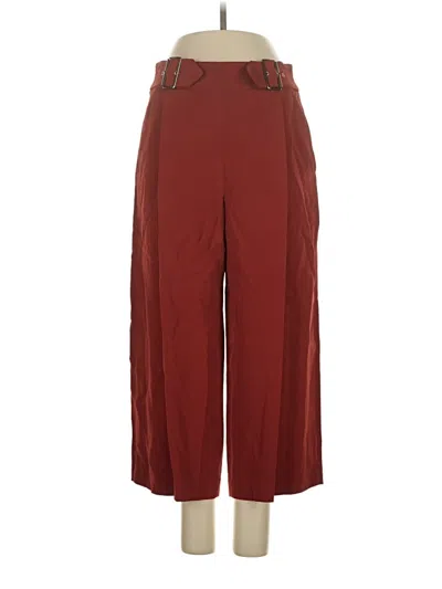 Pre-owned A.l.c Casual Pants In Burgundy