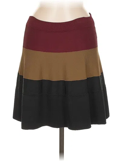 Pre-owned A.l.c Casual Skirt In Burgundy