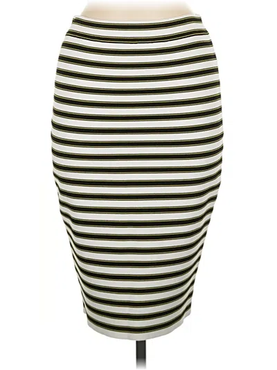 Pre-owned A.l.c Casual Skirt In Gold