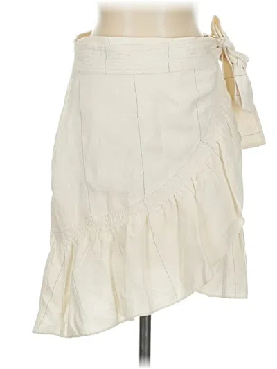 Pre-owned A.l.c Casual Skirt In Ivory
