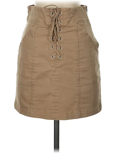 Pre-owned A.l.c Casual Skirt In Tan
