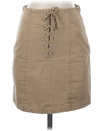 Pre-owned A.l.c Casual Skirt In Tan