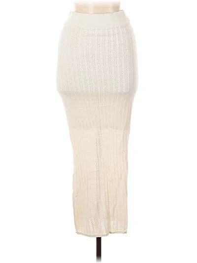 Pre-owned A.l.c Casual Skirt In White