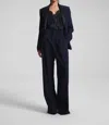 A.l.c Charles Pant In Evening Blue In Blue