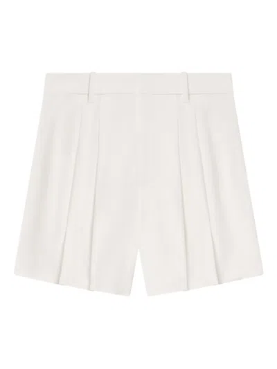 A.L.C CHARLES PLEATED TAILORED SHORTS