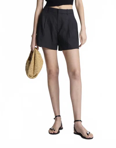 A.L.C CHARLES SHORTS IN BLACK