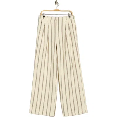 A.l.c . Charles Stripe Linen Blend Pants In Neutral