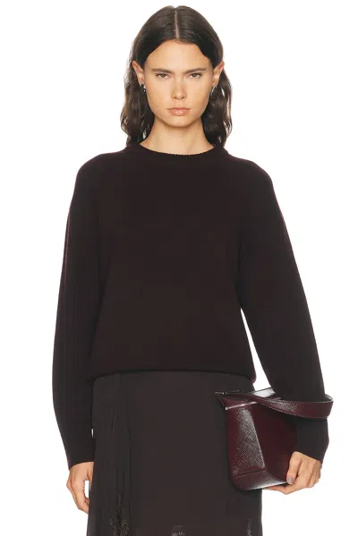 A.l.c Charles Sweater In Burgundy