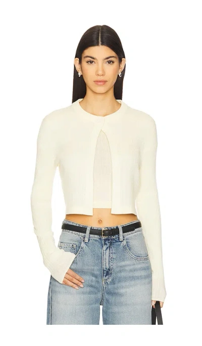 A.l.c Chloe Cardigan In Neutral