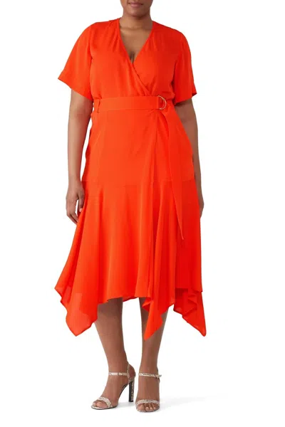 A.l.c Claire Dress In Orange