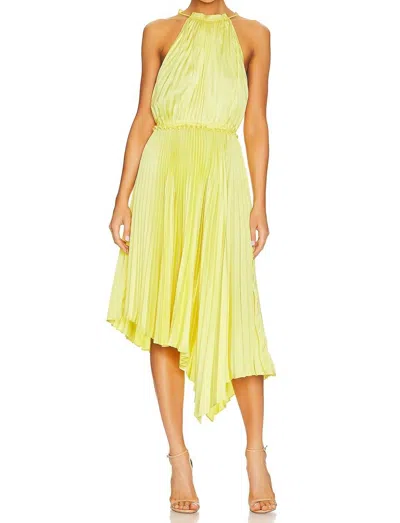 A.l.c Claudia Dress In Daffodil