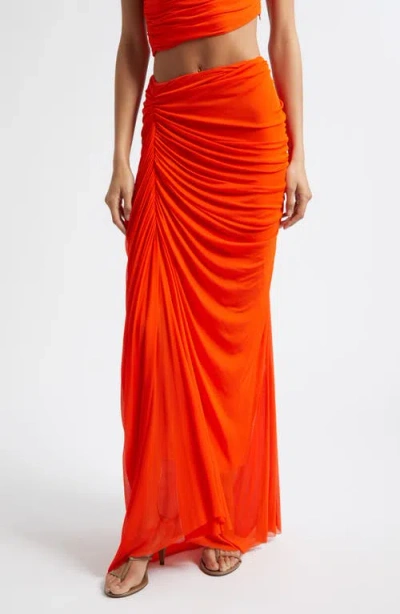 A.l.c . Cleo Skirt In Orange
