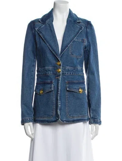 Pre-owned A.l.c Coat In Blue
