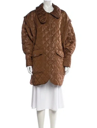 Pre-owned A.l.c Coat In Brown
