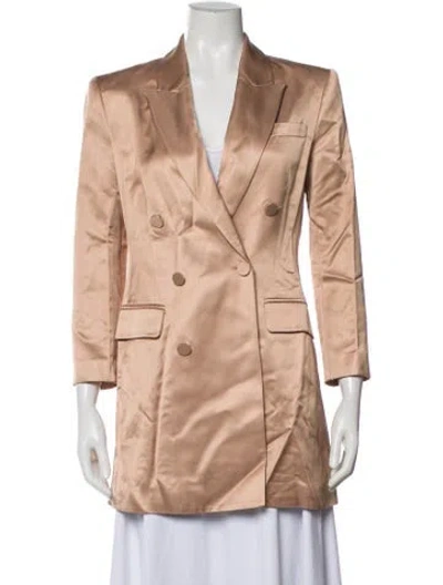 Pre-owned A.l.c Coat In Metallic/neutrals