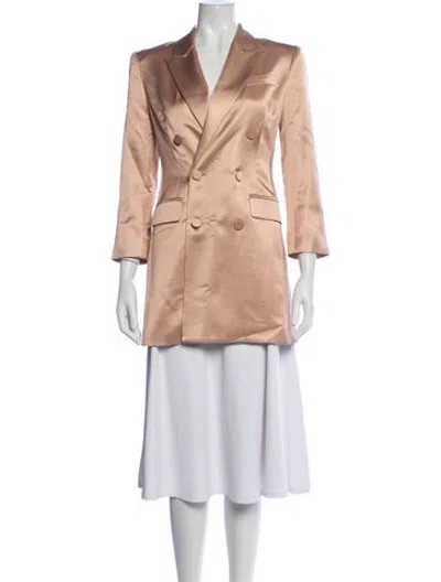 Pre-owned A.l.c Coat In Metallic/neutrals