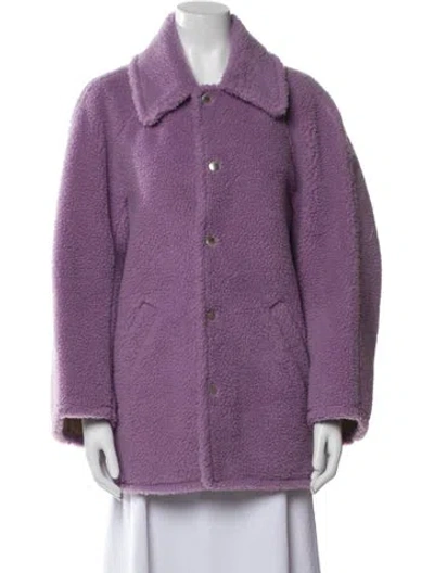 Pre-owned A.l.c Coat In Purple
