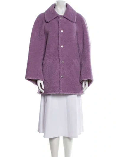 Pre-owned A.l.c Coat In Purple