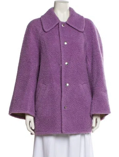 Pre-owned A.l.c Coat In Purple