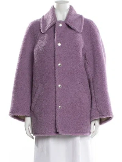 Pre-owned A.l.c Coat In Purple