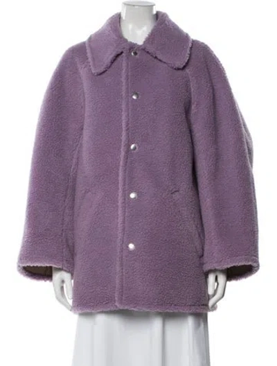 Pre-owned A.l.c Coat In Purple
