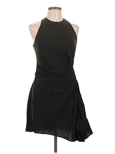 A.l.c Rue Linen Mini Dress In Black