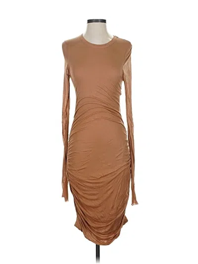 Pre-owned A.l.c Cocktail Dress In Brown