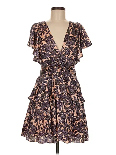 Pre-owned A.l.c Cocktail Dress In Brown