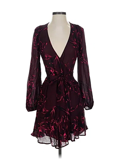 Pre-owned A.l.c Cocktail Dress In Burgundy