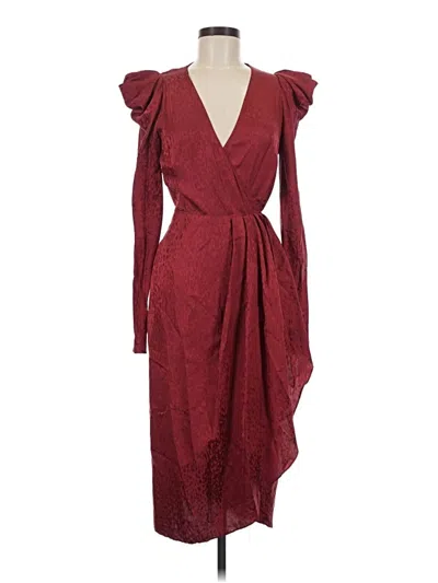 Pre-owned A.l.c Cocktail Dress In Burgundy