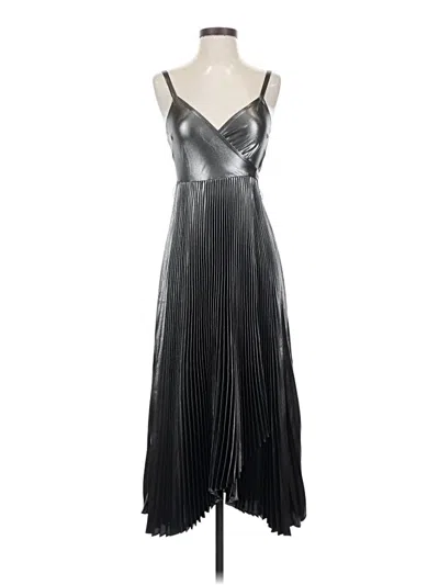 Pre-owned A.l.c Cocktail Dress In Silver
