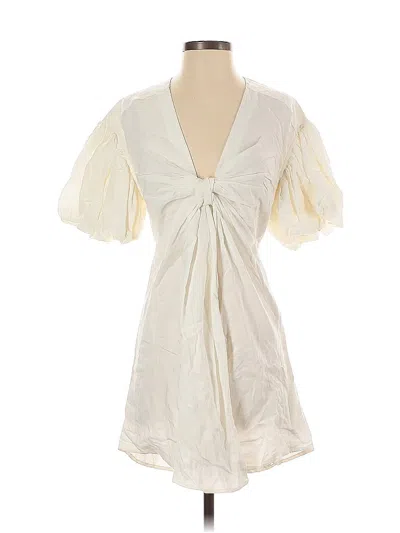 Pre-owned A.l.c Cocktail Dress In White