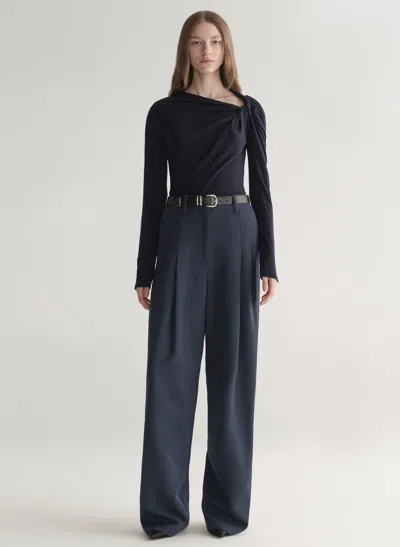 A.l.c Colin Melange Pant In Blue