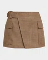 A.l.c A. L.c. Conan Skirt Tan Multi In Multi