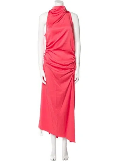 Pre-owned A.l.c Cowl Neck Long Dress W/ Tags In Pink