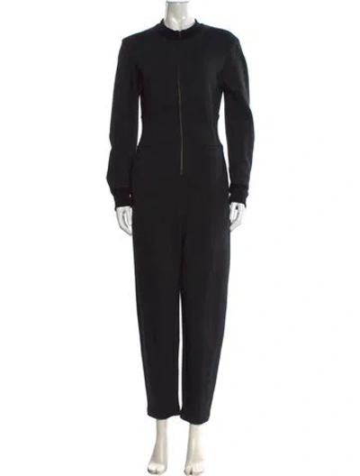 Pre-owned A.l.c Crew Neck Jumpsuit W/ Tags In Black
