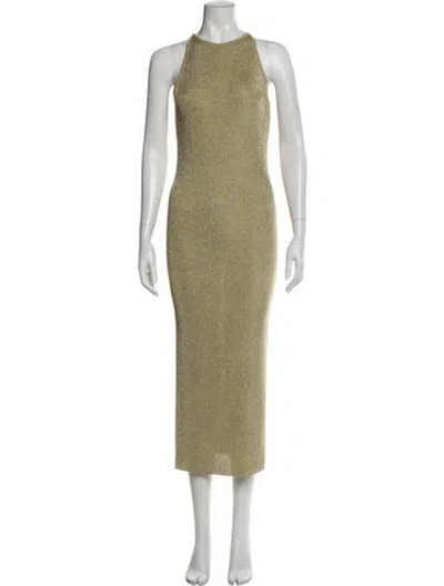 Pre-owned A.l.c Crew Neck Long Dress