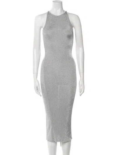 Pre-owned A.l.c Crew Neck Long Dress