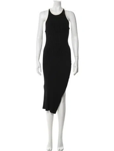 Pre-owned A.l.c Crew Neck Long Dress In Blue