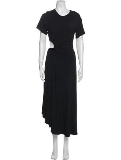 Pre-owned A.l.c Crew Neck Long Dress In Blue
