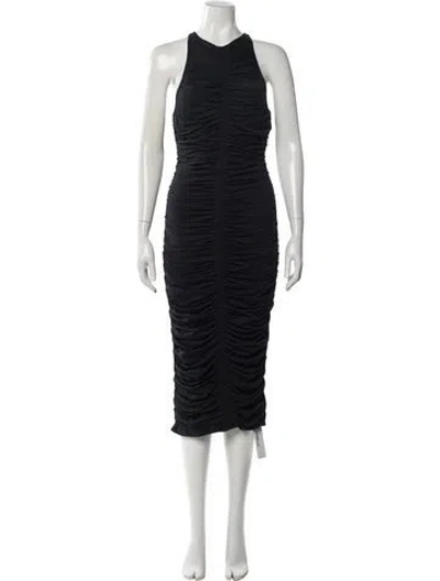 Pre-owned A.l.c Crew Neck Long Dress In Blue