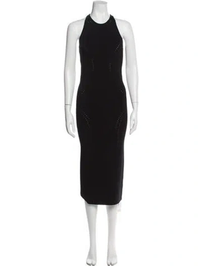 Pre-owned A.l.c Crew Neck Long Dress In Gray