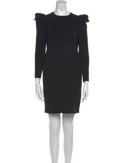 Pre-owned A.l.c Crew Neck Mini Dress In Green