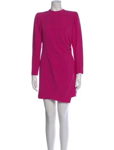 Pre-owned A.l.c Crew Neck Mini Dress W/ Tags In Pink